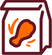 chicken wing bag