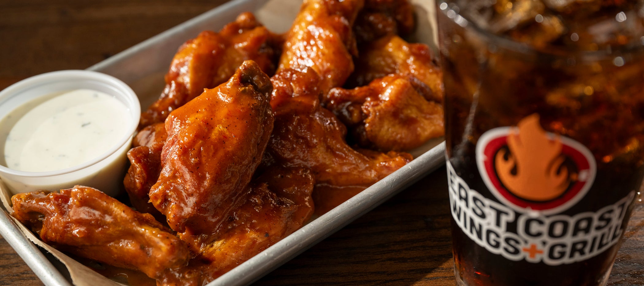 East cost wings food