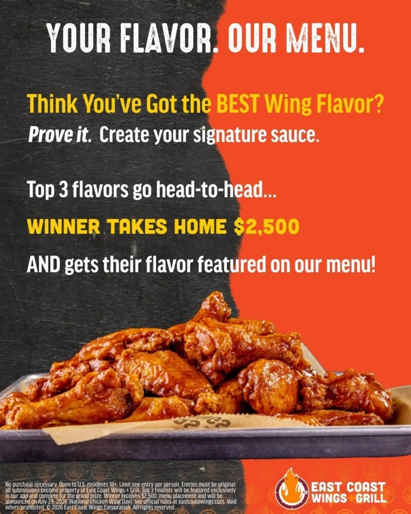 East Coast Wings Launches ‘Ultimate Wing Party’ Campaign Ahead of National Chicken Wing Day